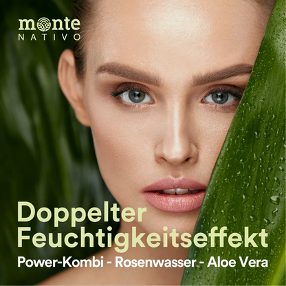 Rosenwasser mit Aloe Vera (200 ml)