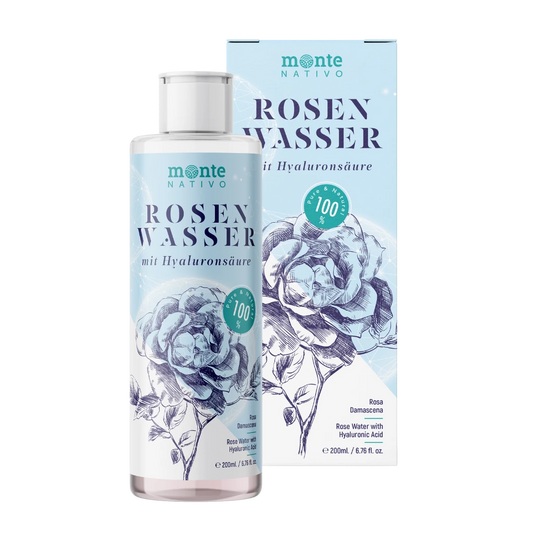 Rosenwasser mit Hyaluronsäure (200 ml)