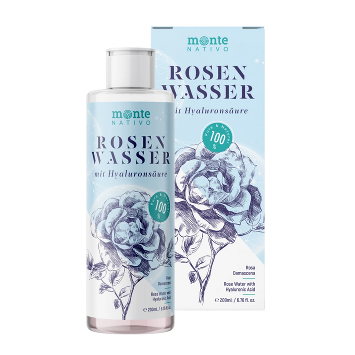 Rosenwasser mit Hyaluronsäure (200 ml)