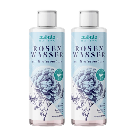 Rosenwasser mit Hyaluronsäure (200 ml)