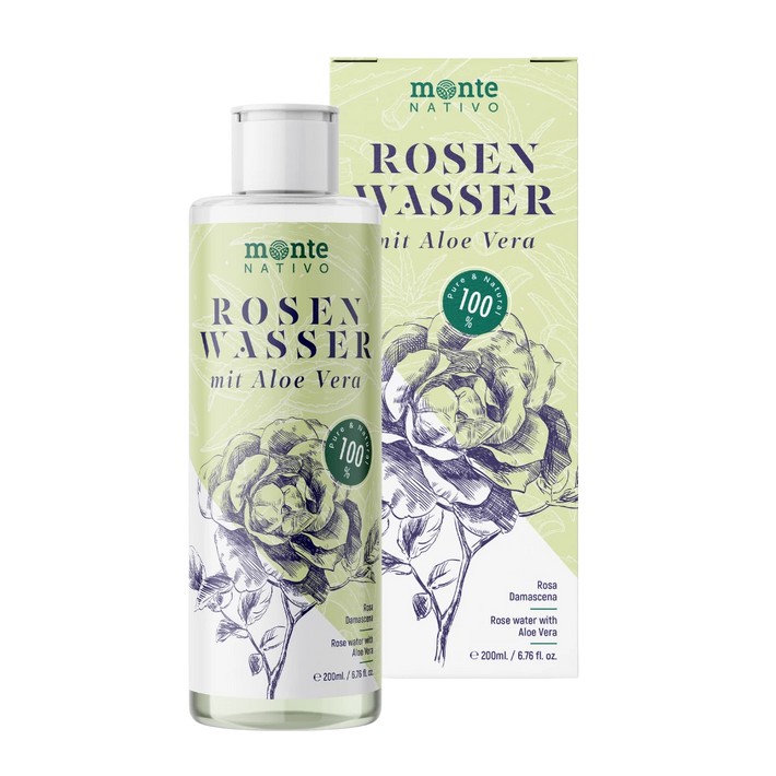 Rosenwasser mit Aloe Vera (200 ml)