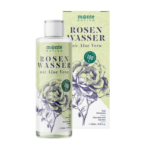 Rosenwasser mit Aloe Vera (200 ml)