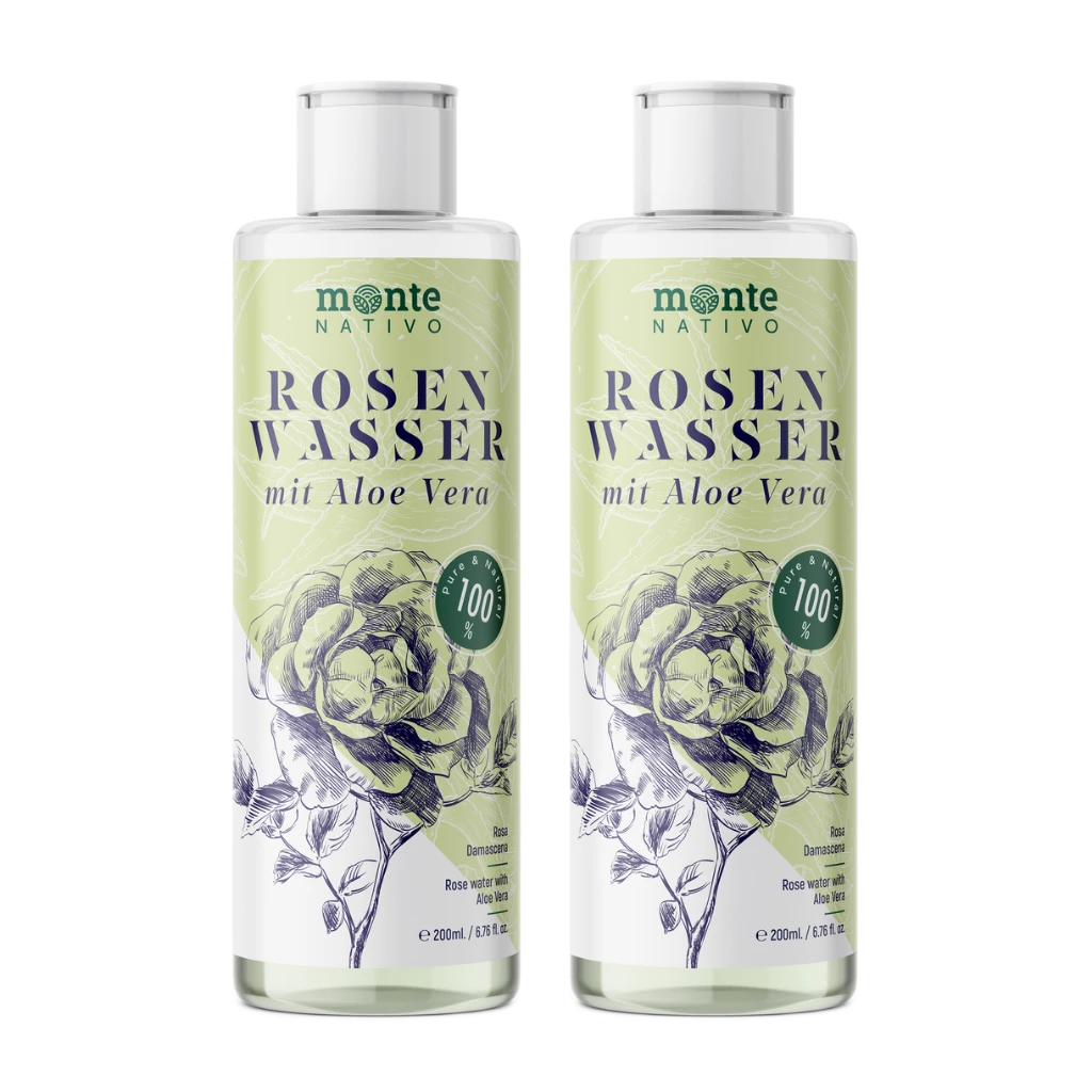 Rosenwasser mit Aloe Vera (200 ml)