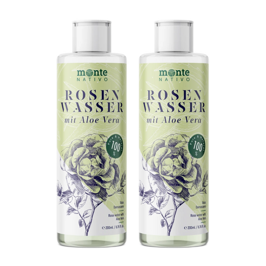 Rosenwasser mit Aloe Vera (200 ml)