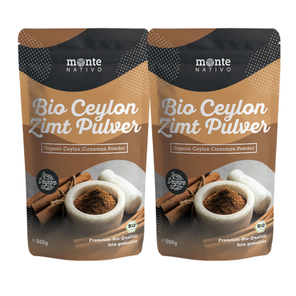 Bio Ceylon-Zimtpulver (500g)