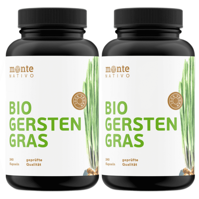 Bio Gerstengras Kapseln - 240 Kapseln