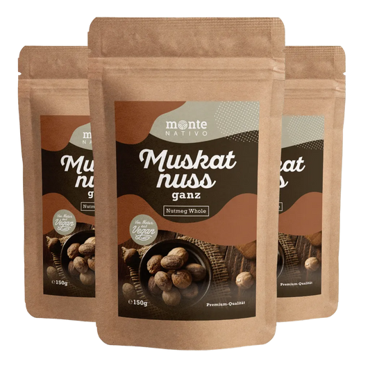 Muskatnuss ganz (150g)