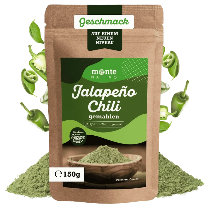 Jalapeño Chili gemahlen (150g)