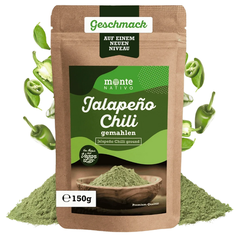 Jalapeño Chili gemahlen (150g)