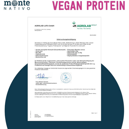 Veganes Proteinpulver – Süße Vanille (675 g)