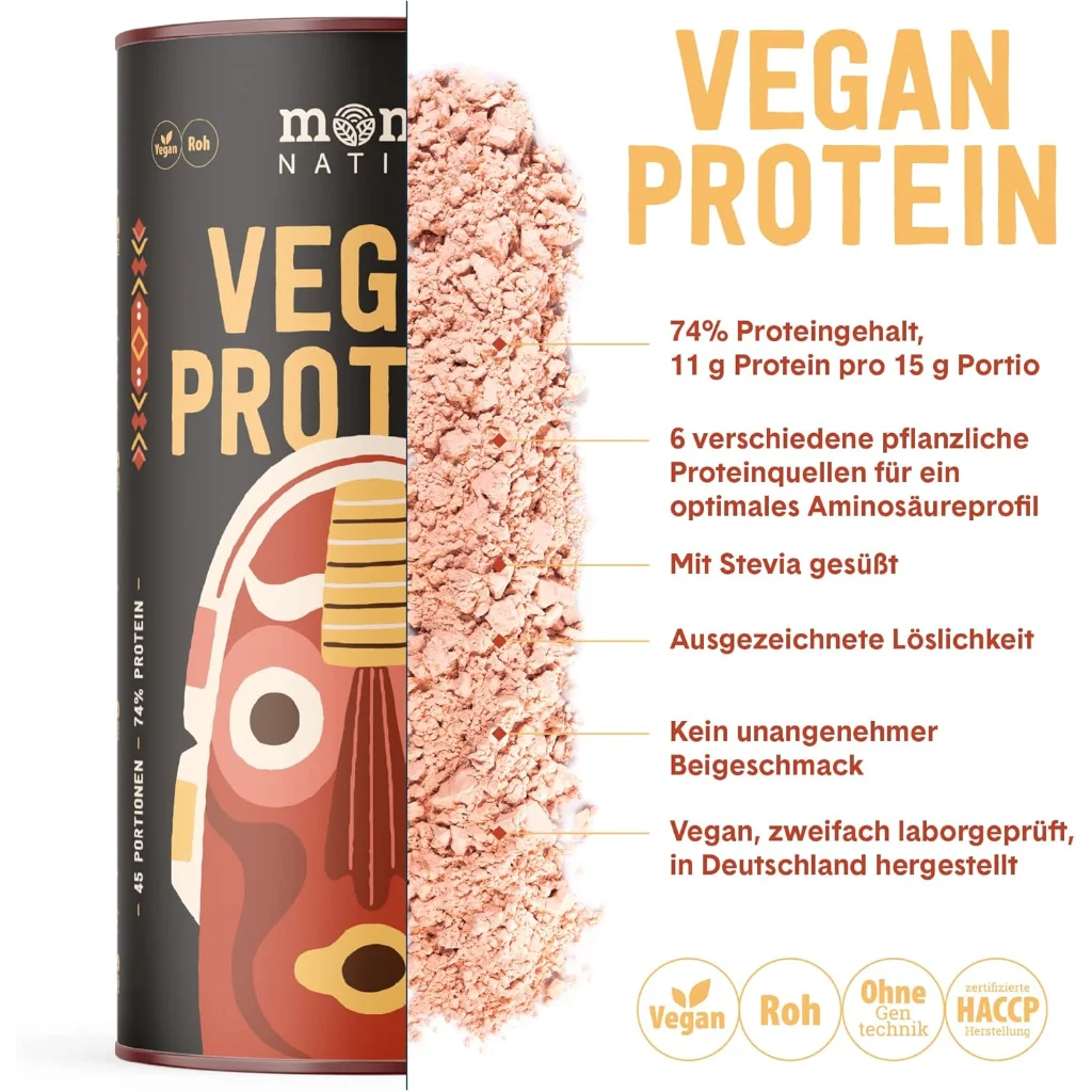 Veganes Proteinpulver – Cremige Schokolade (675 g)