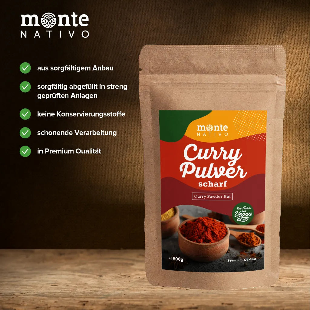 Currypulver scharf (500g)