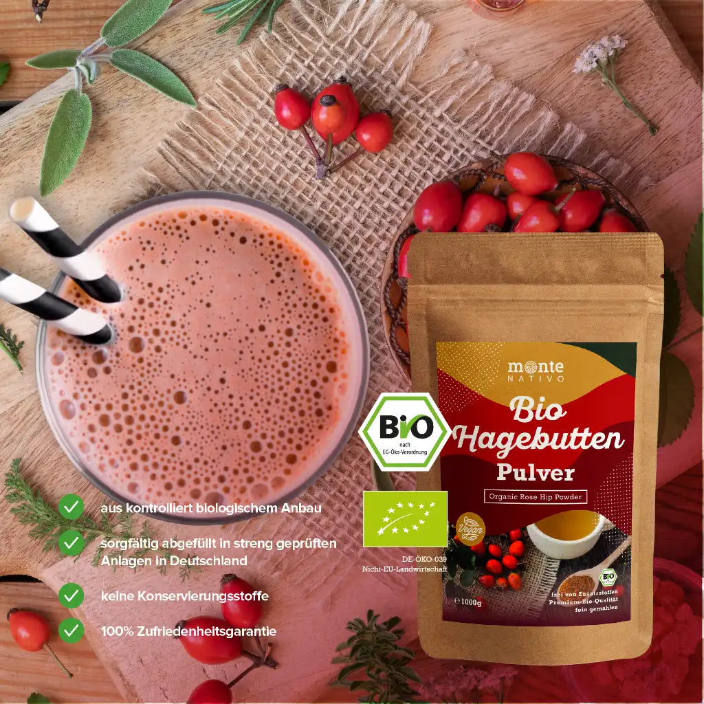 Bio Hagebuttenpulver (1000g)