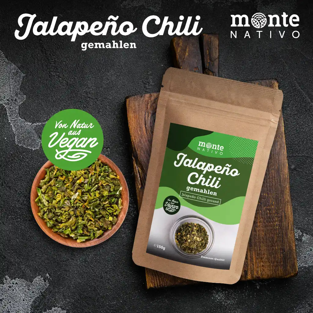 Jalapeño Chili gemahlen (150g)