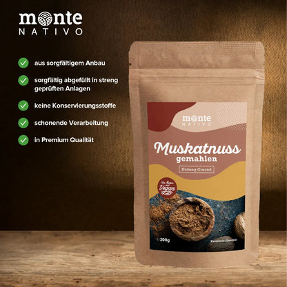 Muskatnuss gemahlen (300g)